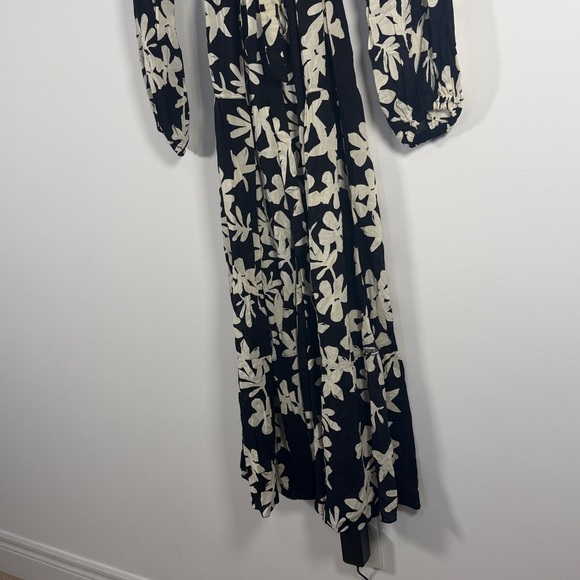 NWOT Lemlem Sea Floral Long Sleeve Shirtdress - Picture 13 of 16
